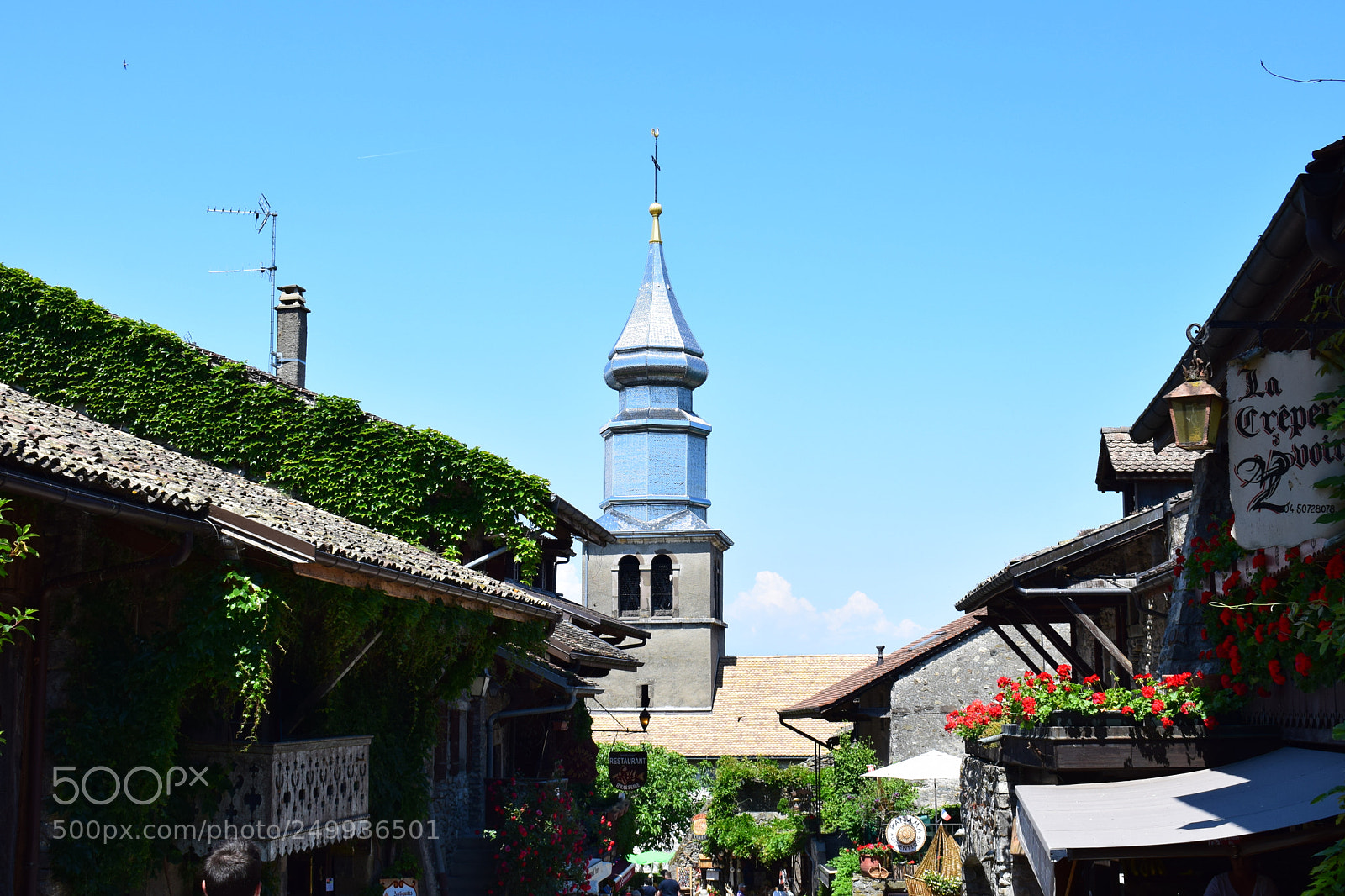 Nikon D3300 sample photo. Clocher d'yvoire photography