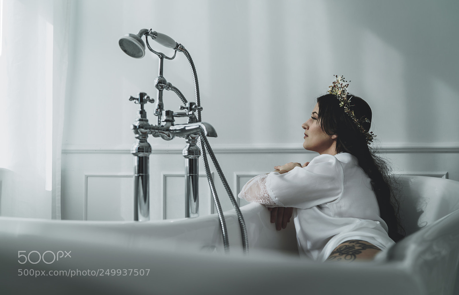 Sony a7S sample photo. White fashion photography