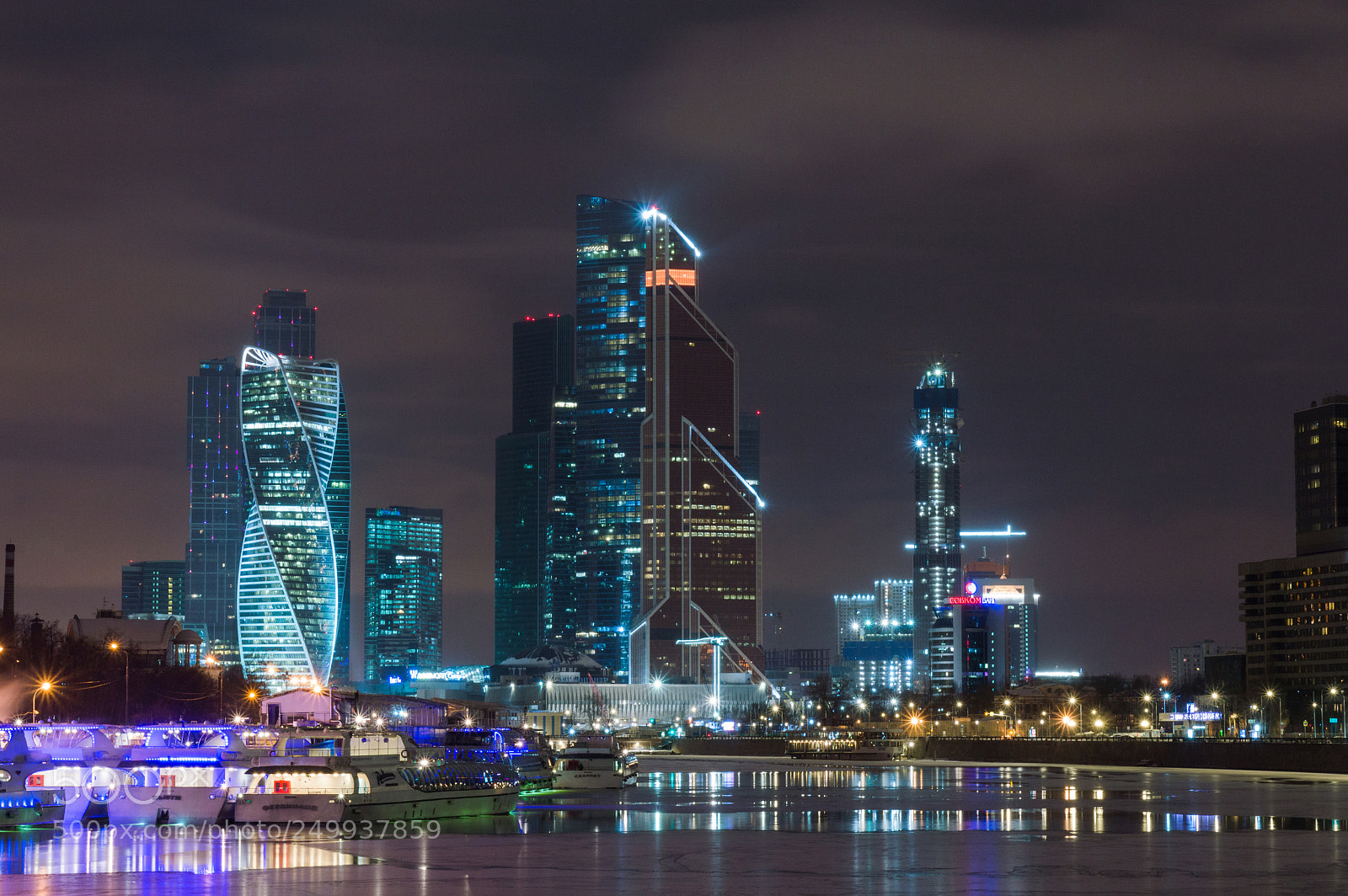 Nikon D3200 sample photo. Moscow-city photography