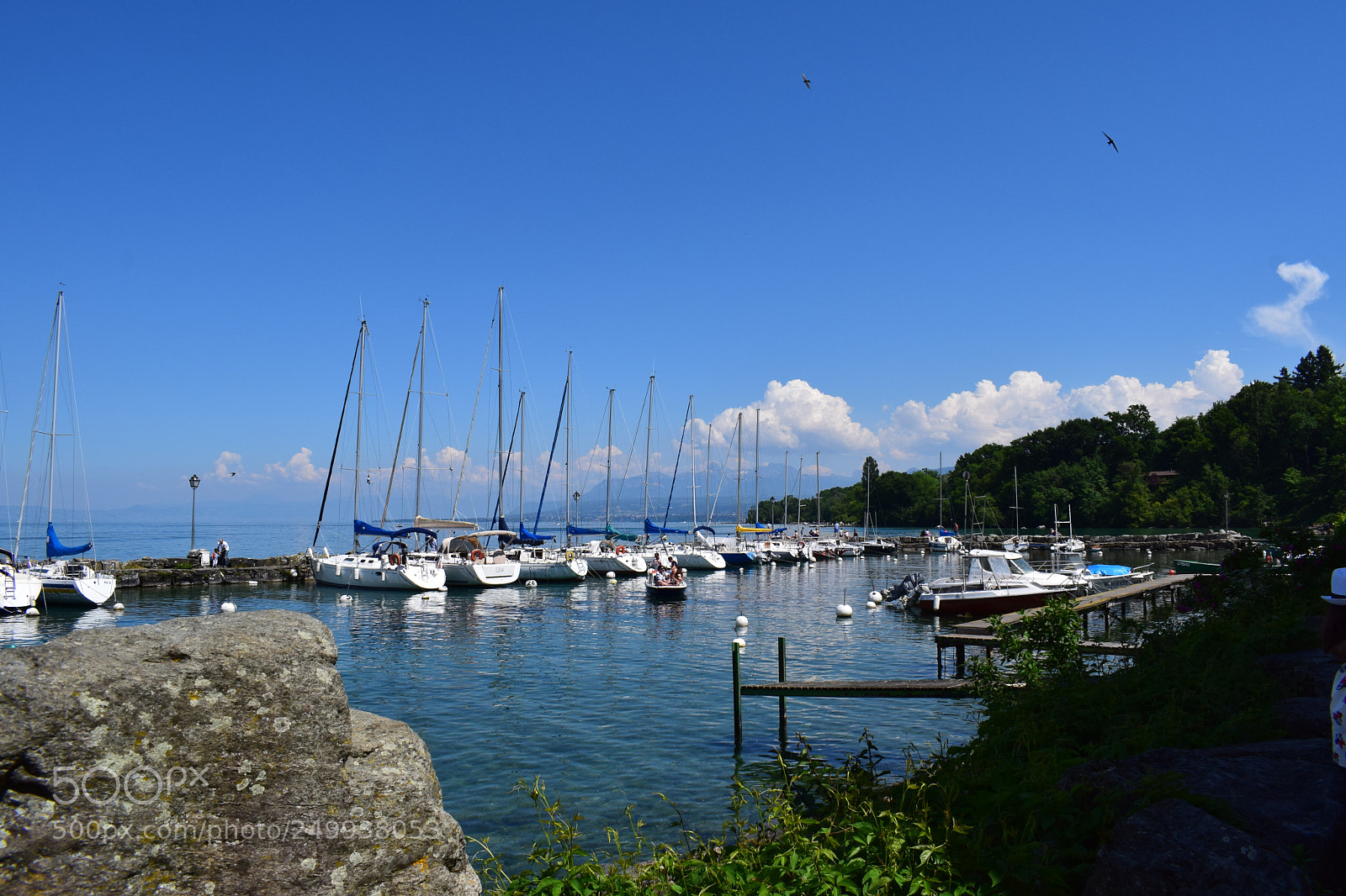 Nikon D3300 sample photo. Port sur le lac photography