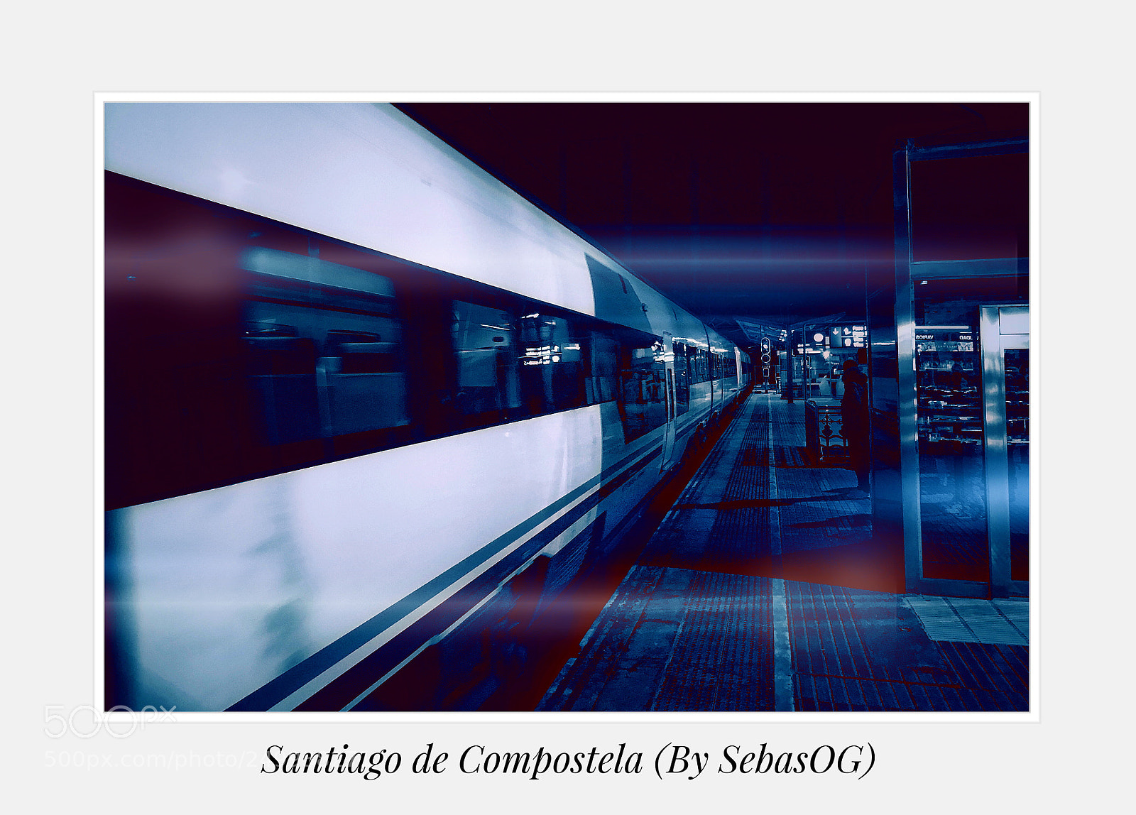 Apple iPhone 7 Plus sample photo. Esperando el tren photography