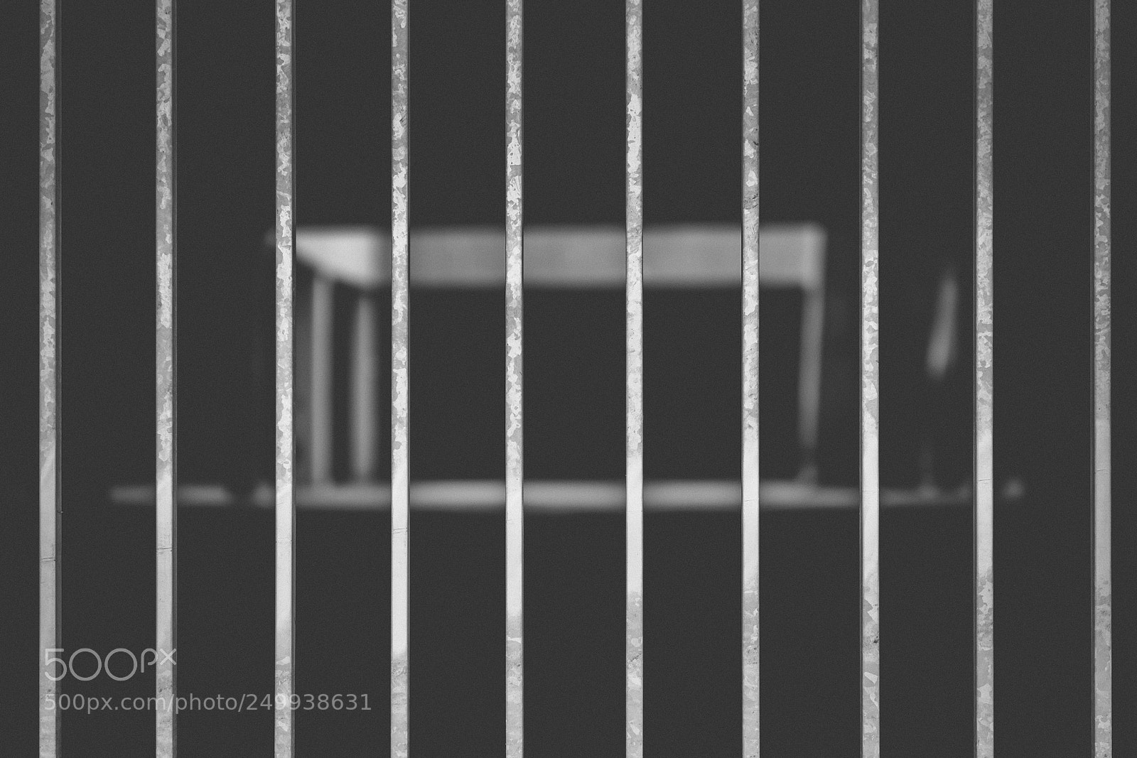 Fujifilm X-T1 sample photo. Behind bars photography