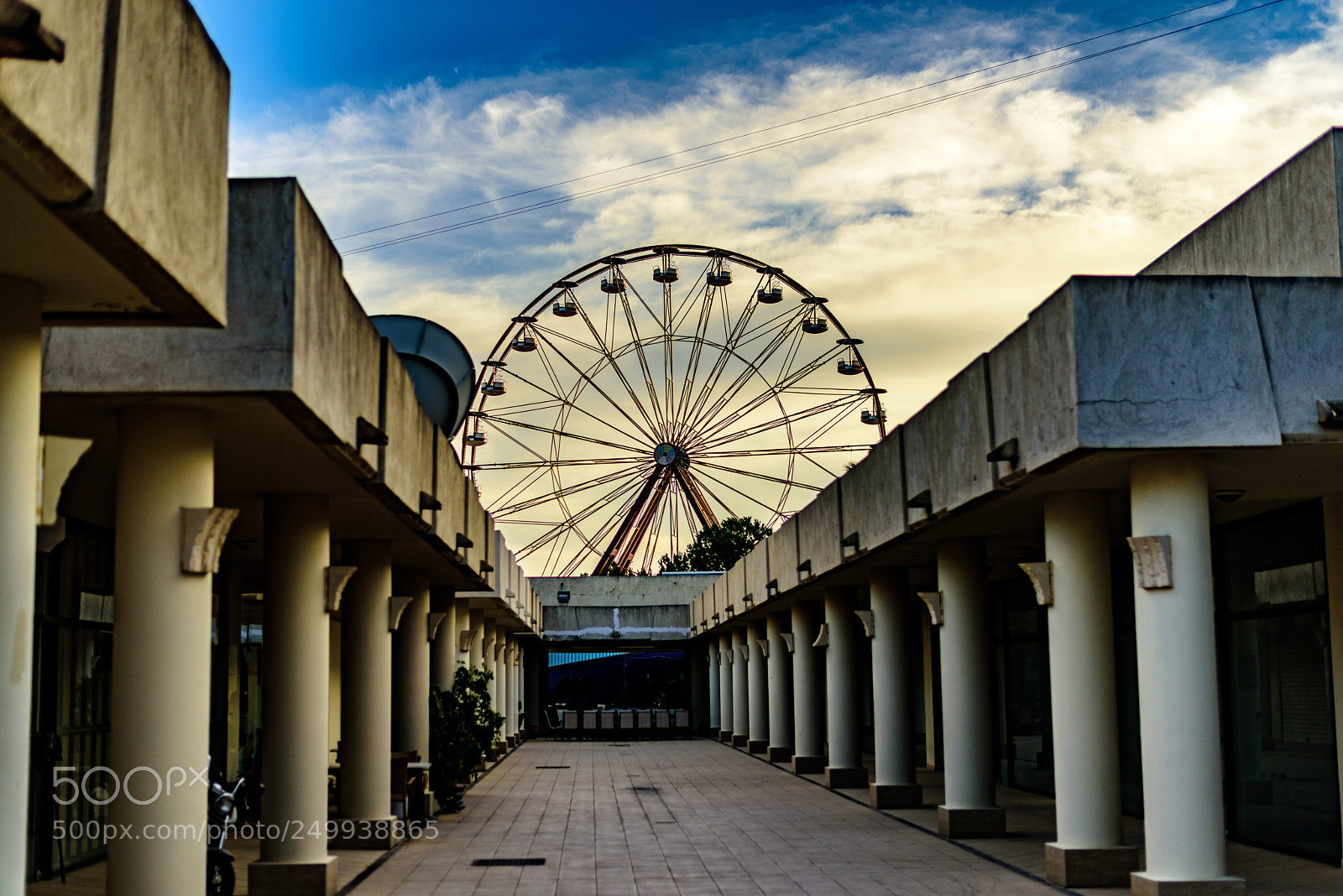 Nikon D810 sample photo. The ferris wheel photography