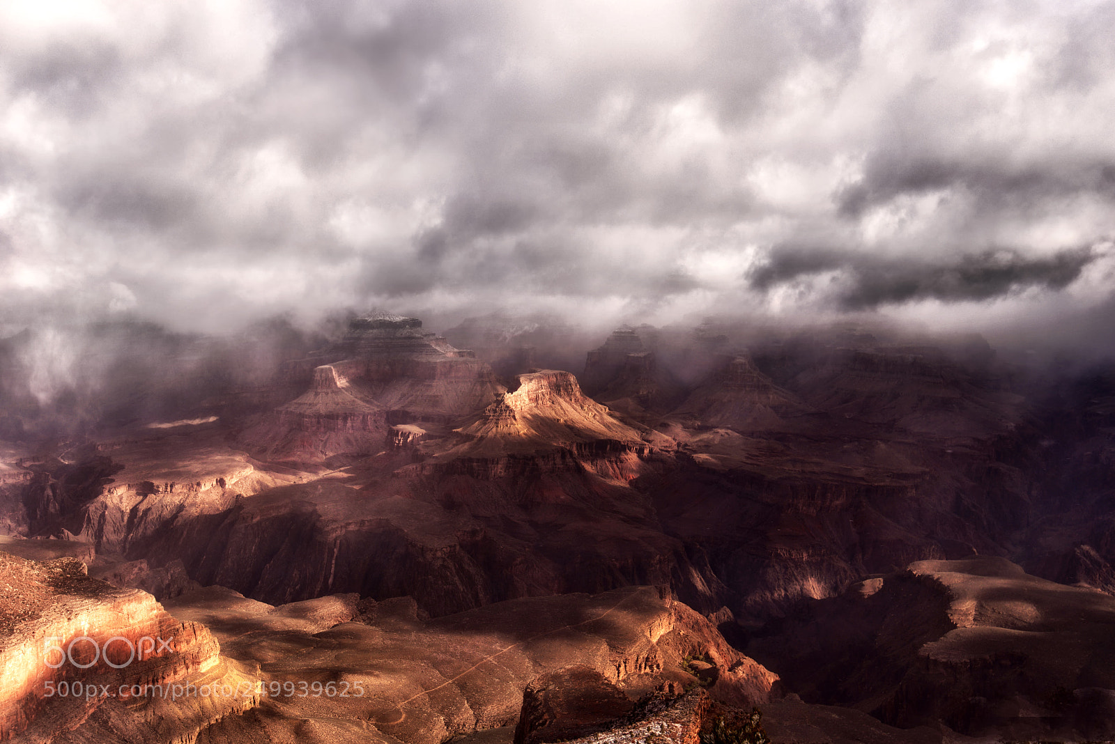 Nikon D810 sample photo. Caught up in clouds photography