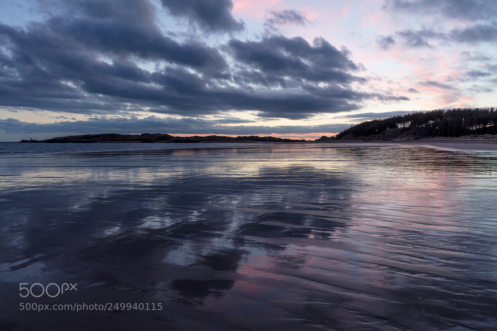 Canon EOS 5DS sample photo. Pink twilight llanddwyn island photography