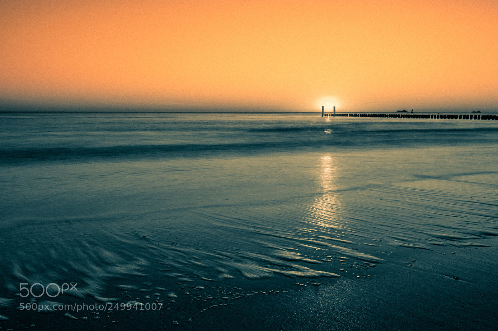 Canon EOS 5D Mark IV sample photo. Sunset on zoutelande beach photography
