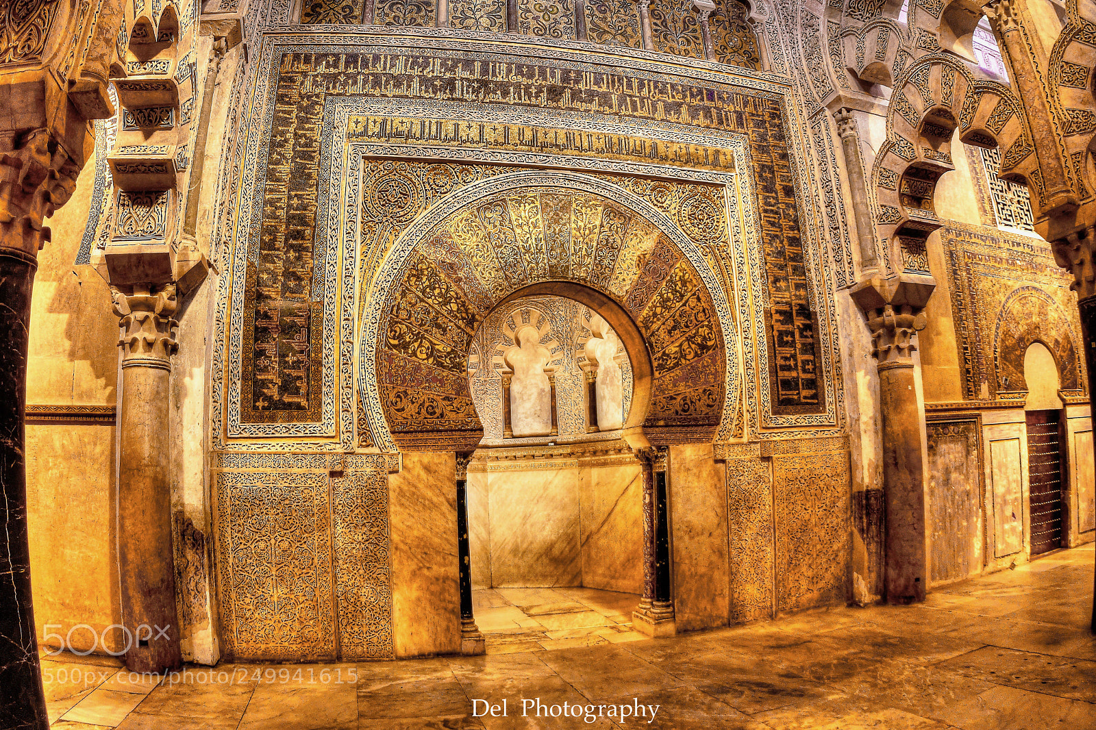 Nikon D500 sample photo. Mihrab of cordoba mosque photography