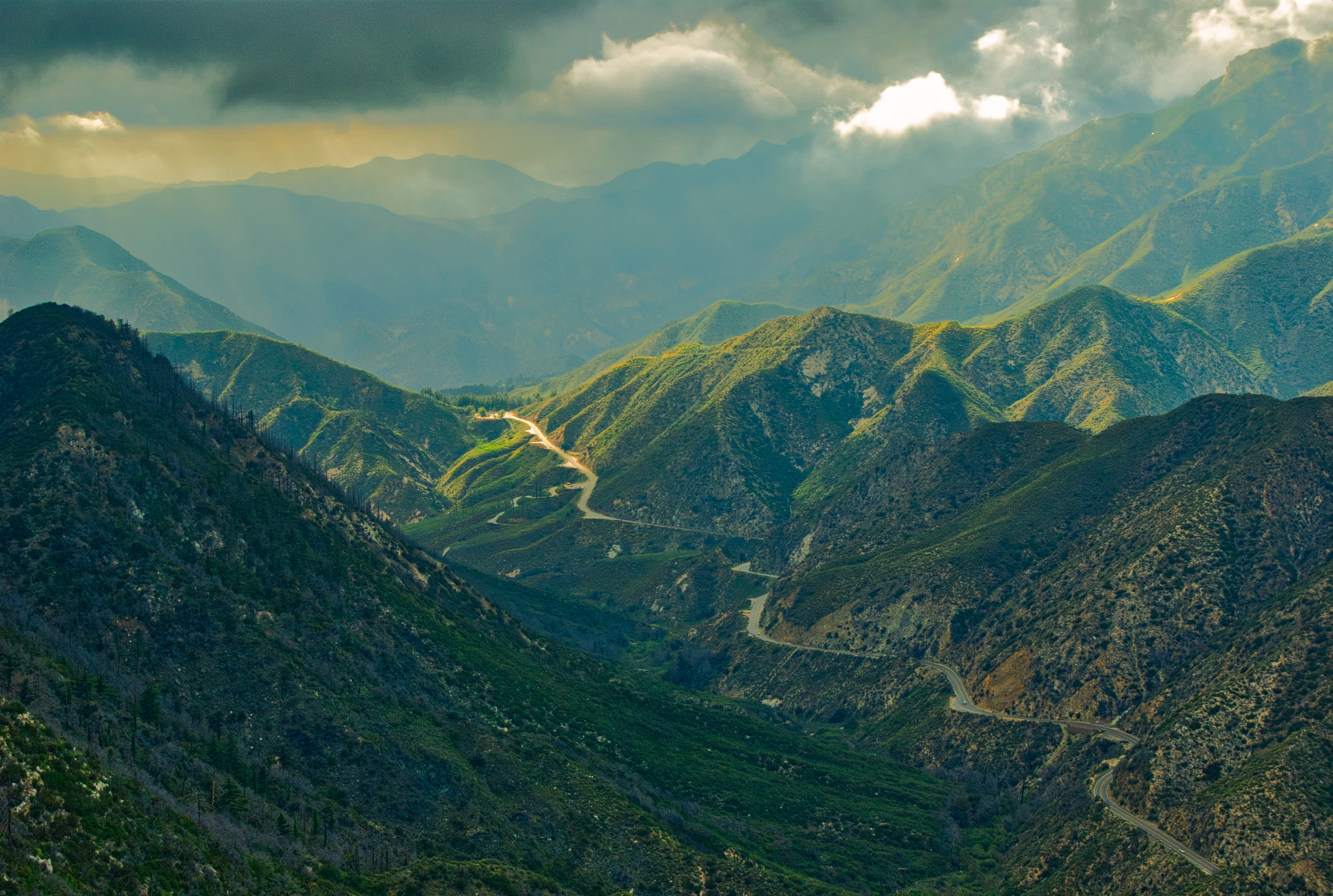Sony Alpha DSLR-A300 sample photo. Cloudy mountains iii photography