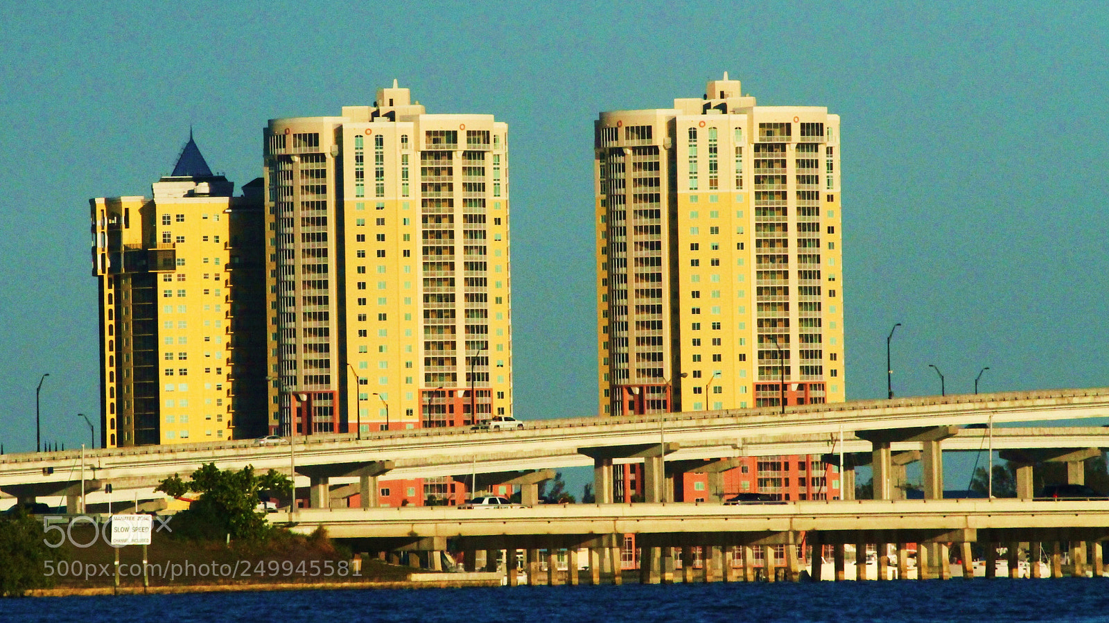 Canon EOS 7D sample photo. Bridges towers water vs photography