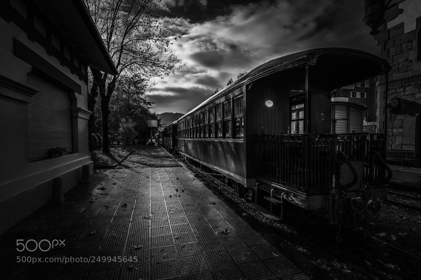 Nikon D7100 sample photo. Train photography