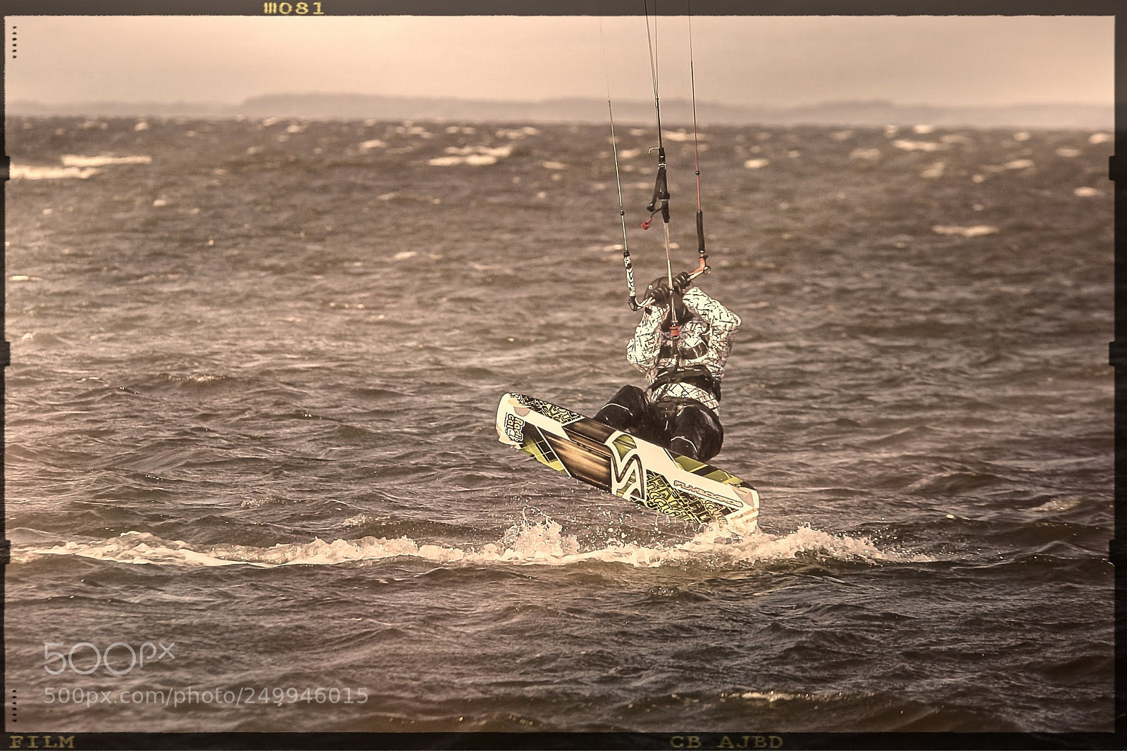Sony SLT-A99V sample photo. Kite-surfing transition analog photography