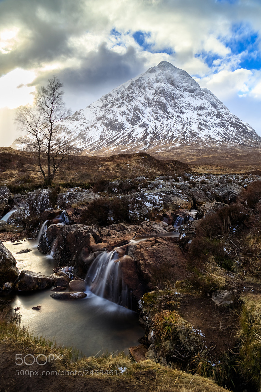 Canon EOS 6D Mark II sample photo. Etive mor waterfall photography