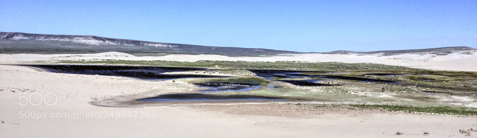 Apple iPad sample photo. Desert ponds photography