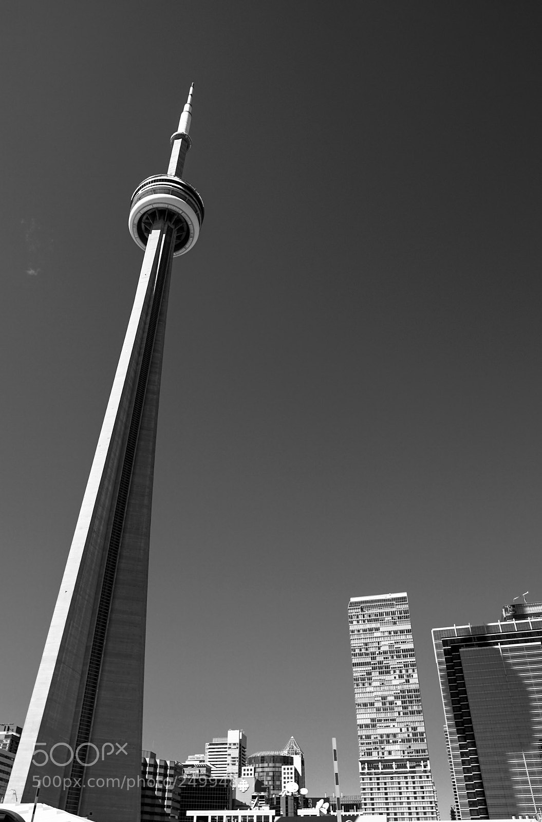 Sony a6000 sample photo. Cn tower photography