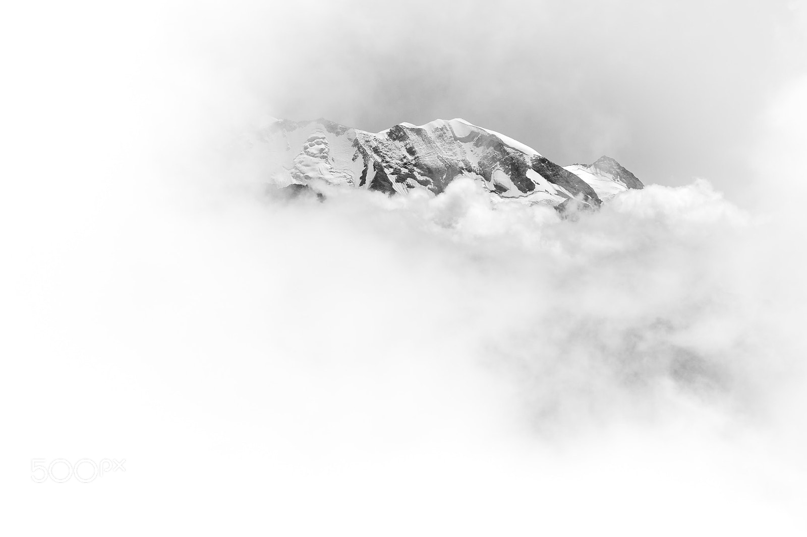 Canon EOS 70D sample photo. Hidden mont blanc photography