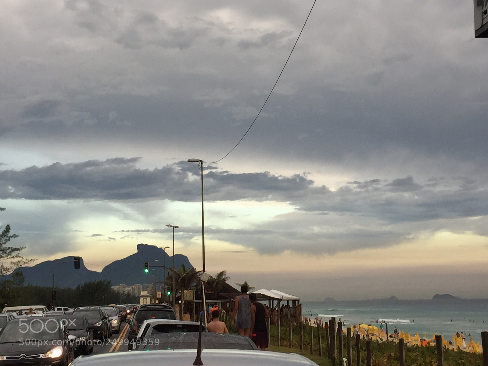 Apple iPhone 6 Plus sample photo. Road and sea photography