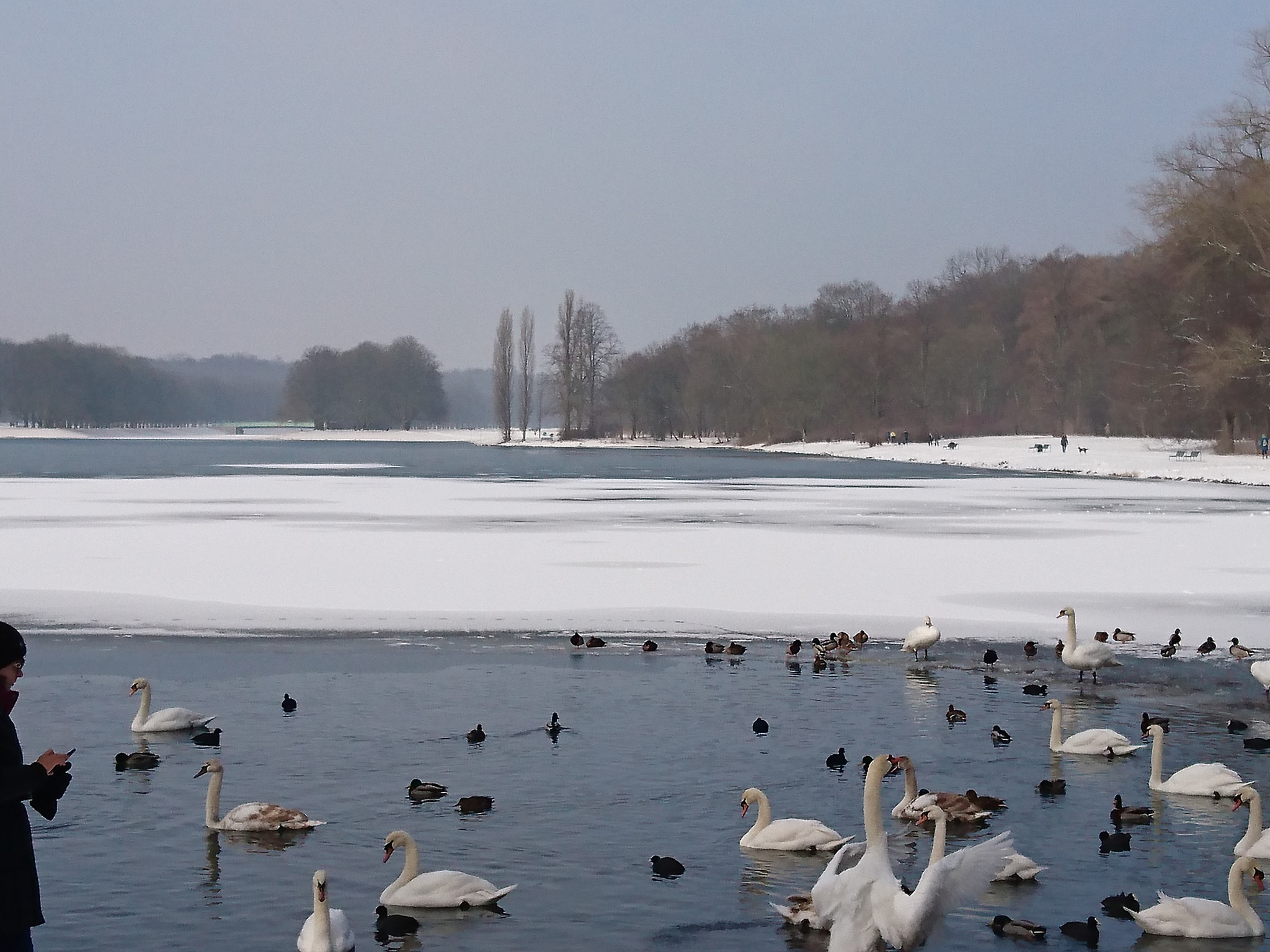 Sony Xperia Z5 sample photo. Frozen lake photography
