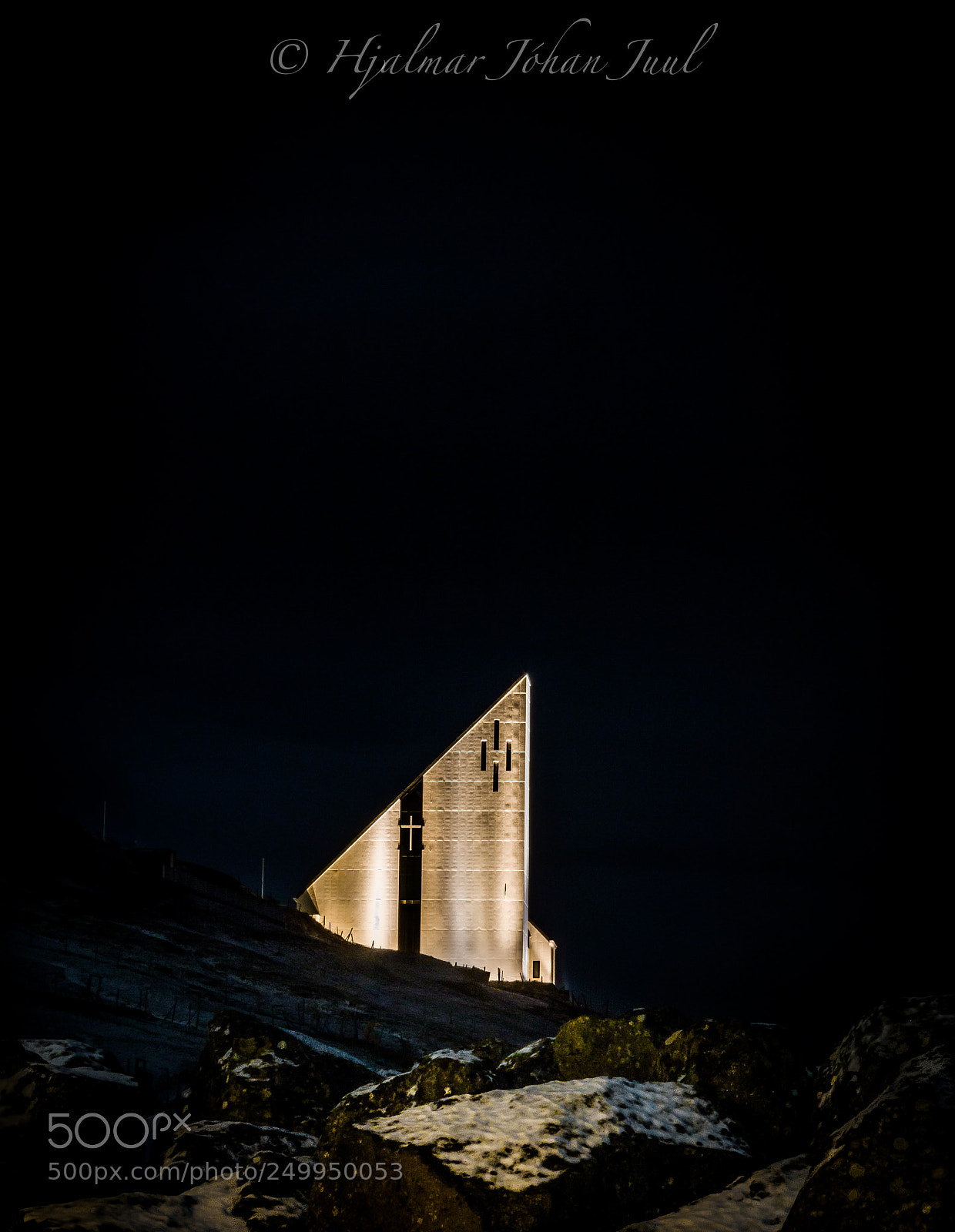 Canon EOS 70D sample photo. Fríðriks kirkjan photography