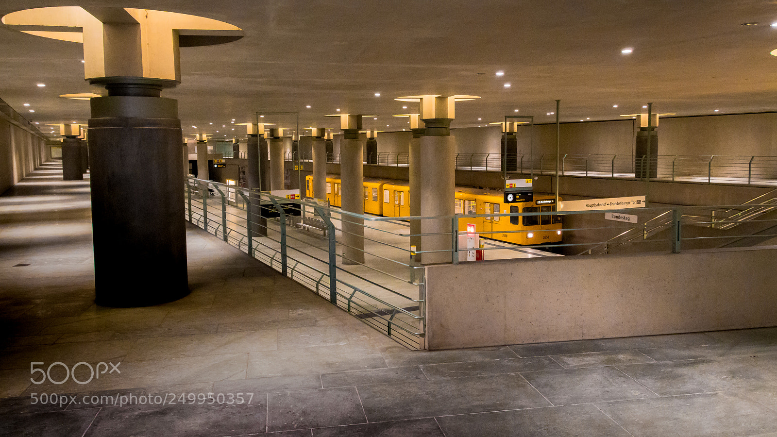 Sony a6300 sample photo. Reichstag u-bahn photography