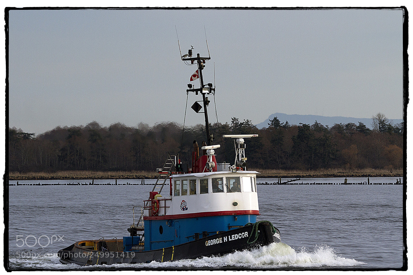 Canon EOS 7D sample photo. Tugboat. photography