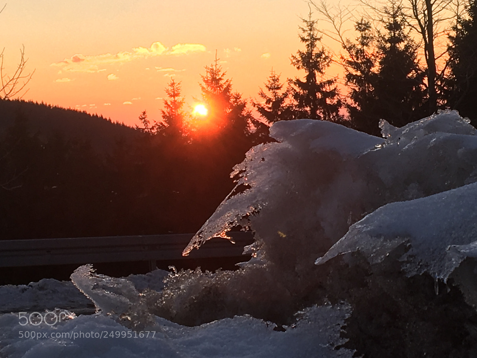 Apple iPhone 6s sample photo. Sonnenuntergang am kahlen asten photography