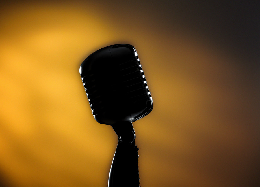Kodak DCS Pro 14N sample photo. Vntage microphone photography