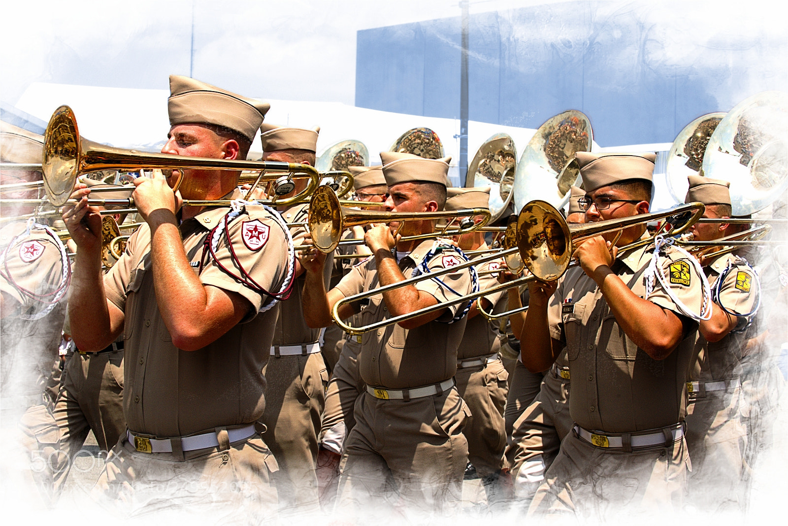 Nikon D810 sample photo. Military honor photography