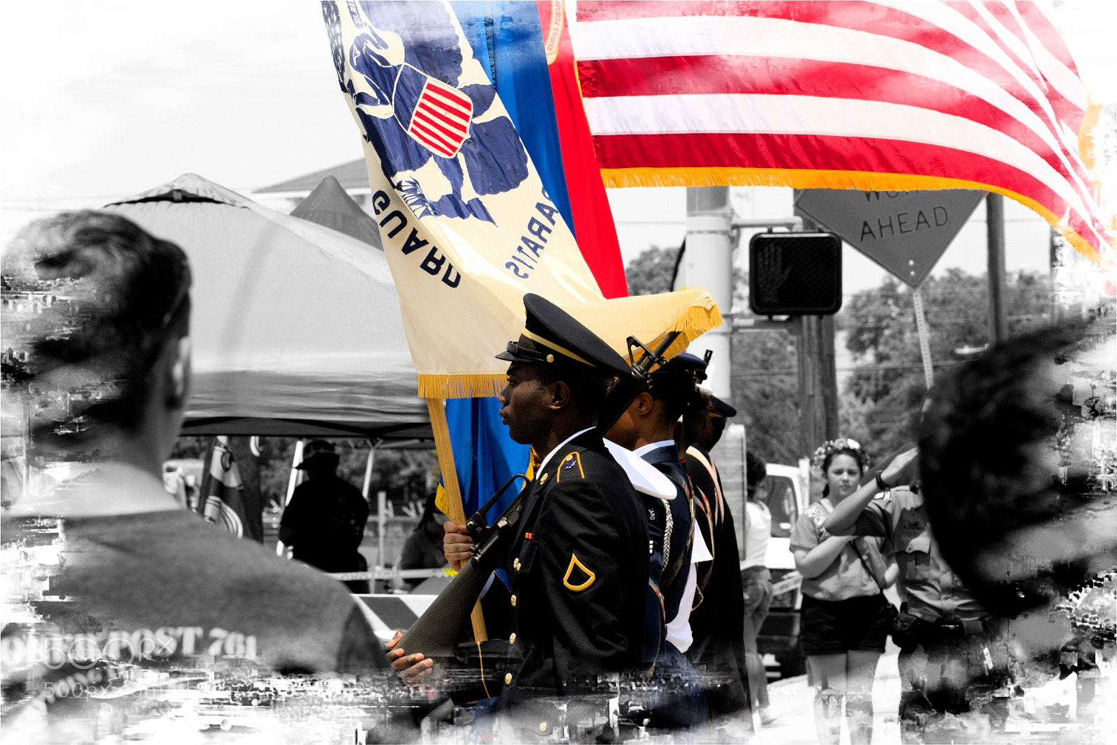Nikon D810 sample photo. Military honor photography