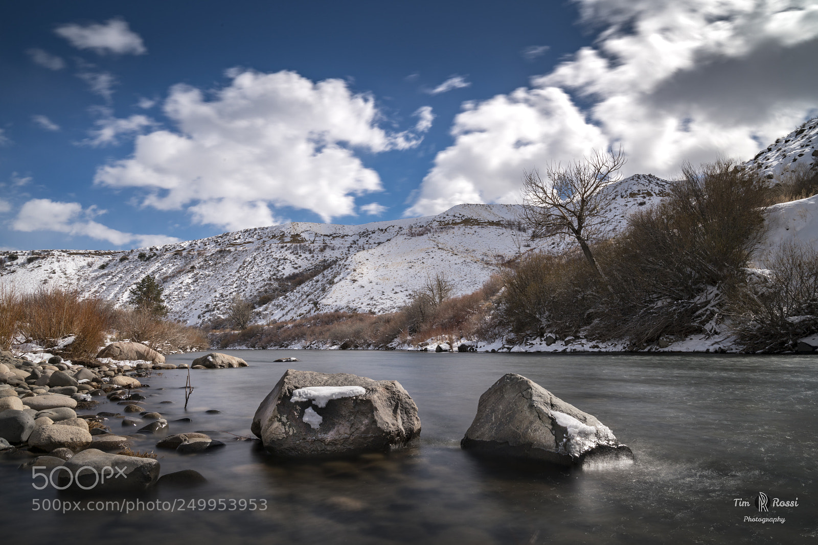 Sony a7R III sample photo. Winter flow photography