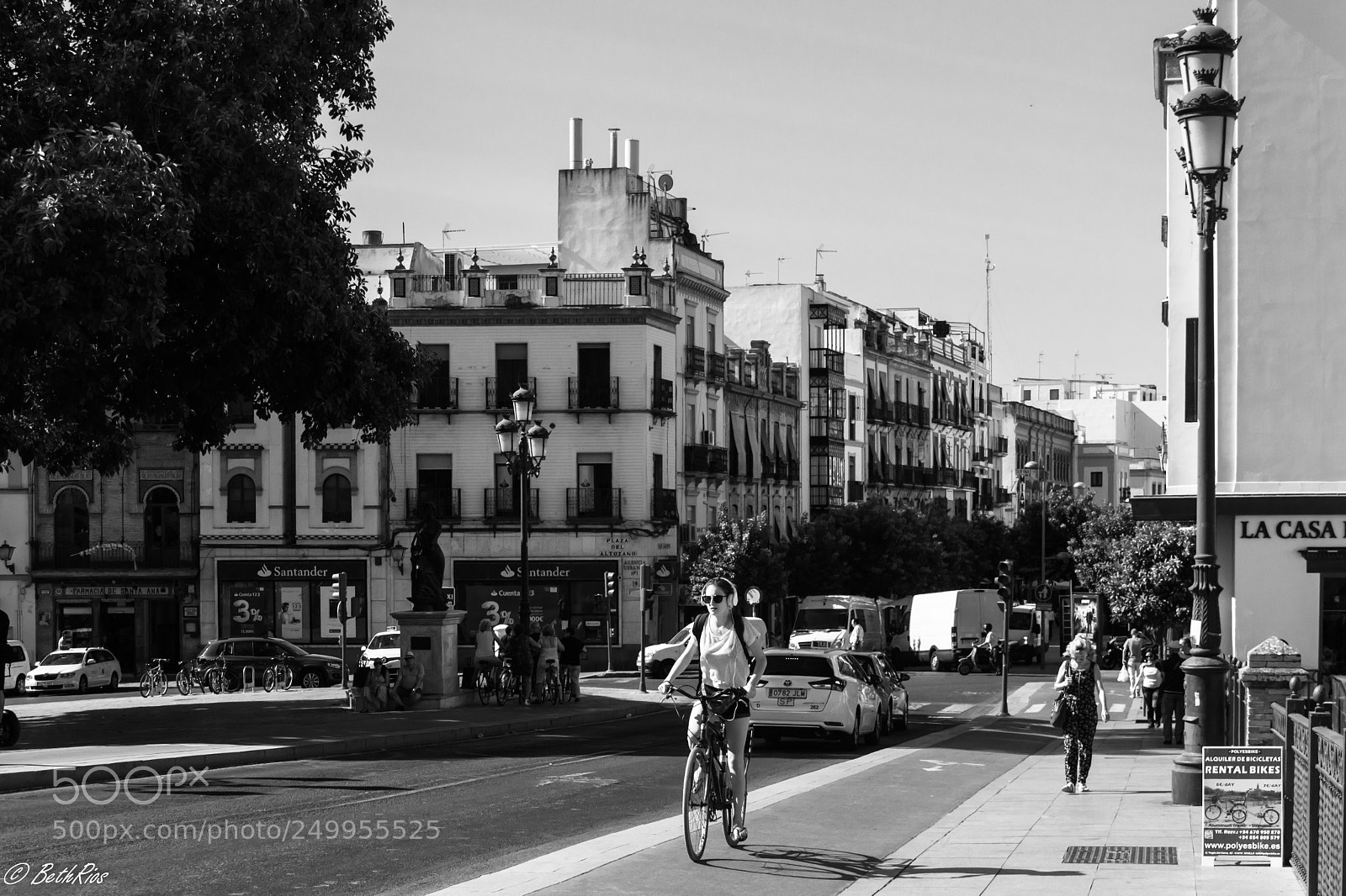 Nikon D7100 sample photo. Riding a bike photography