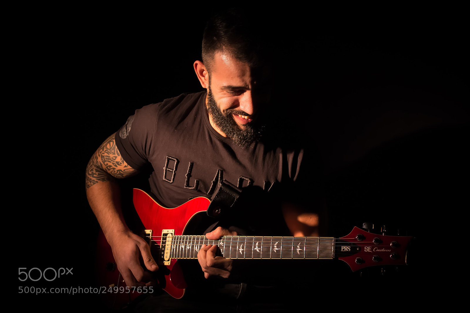 Canon EOS 60D sample photo. Guitar man photography