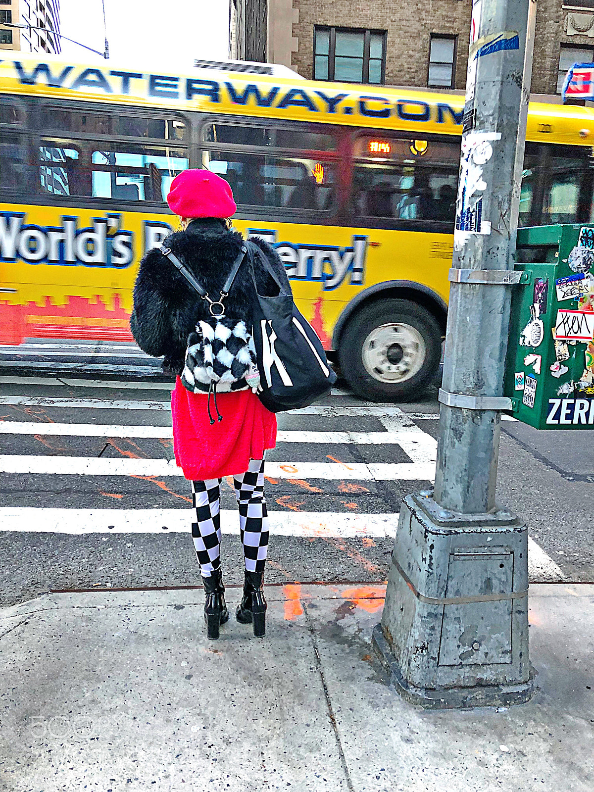 Apple iPhone X sample photo. Street scene photography