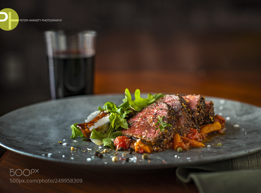 Nikon D800 sample photo. Tagliata di manzo photography