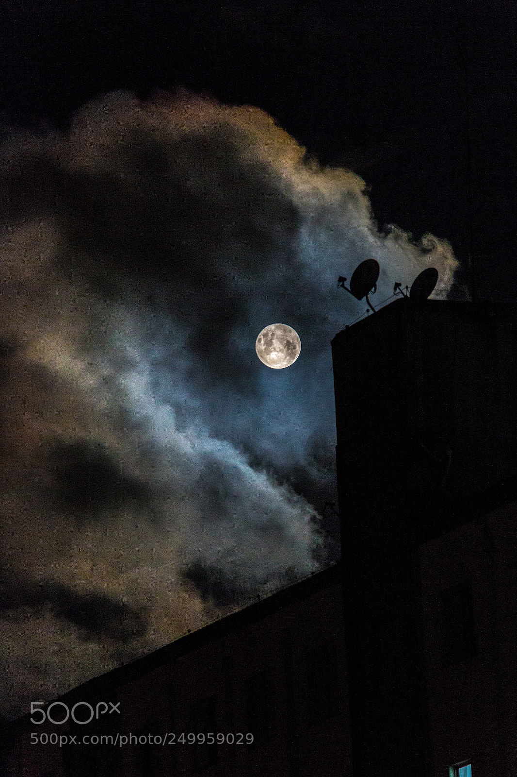 Canon EOS 700D (EOS Rebel T5i / EOS Kiss X7i) sample photo. Full moon photography