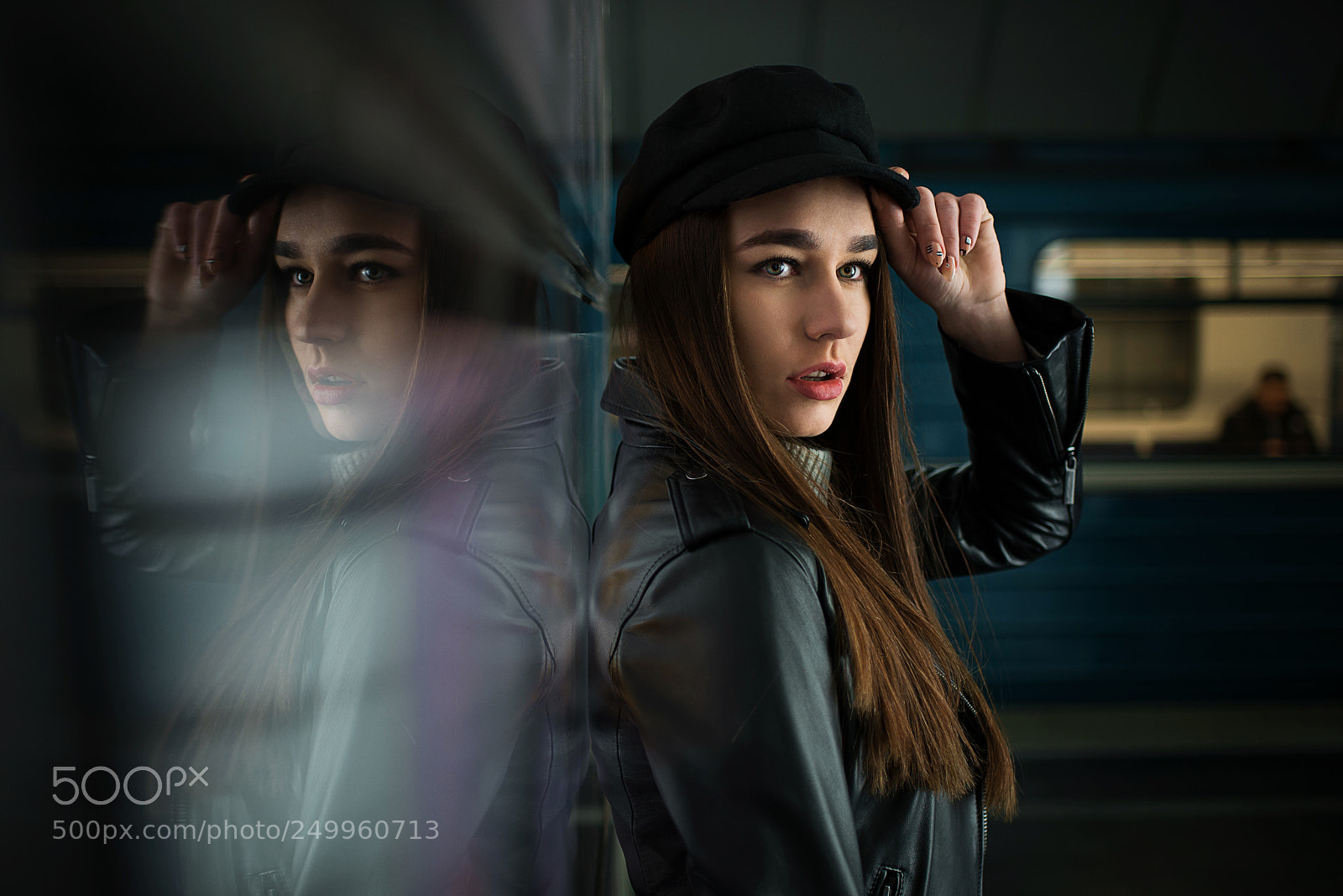 Nikon D610 sample photo. Girl in the subway photography