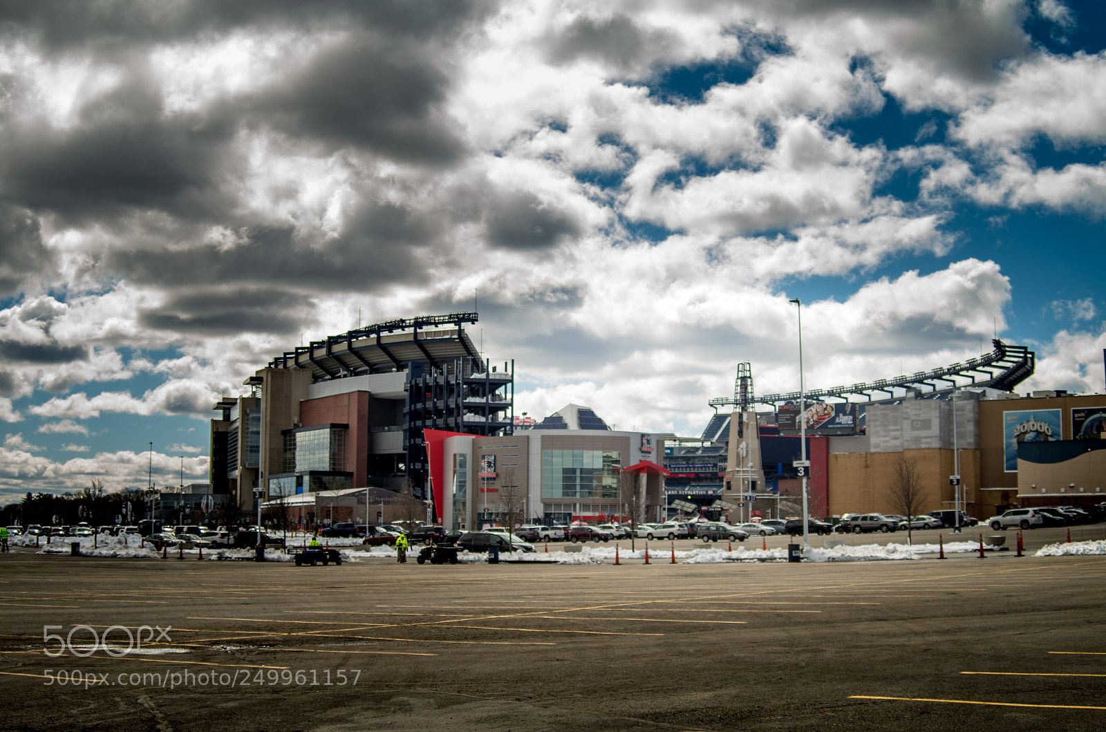 Pentax K-50 sample photo. Gillette stadium photography