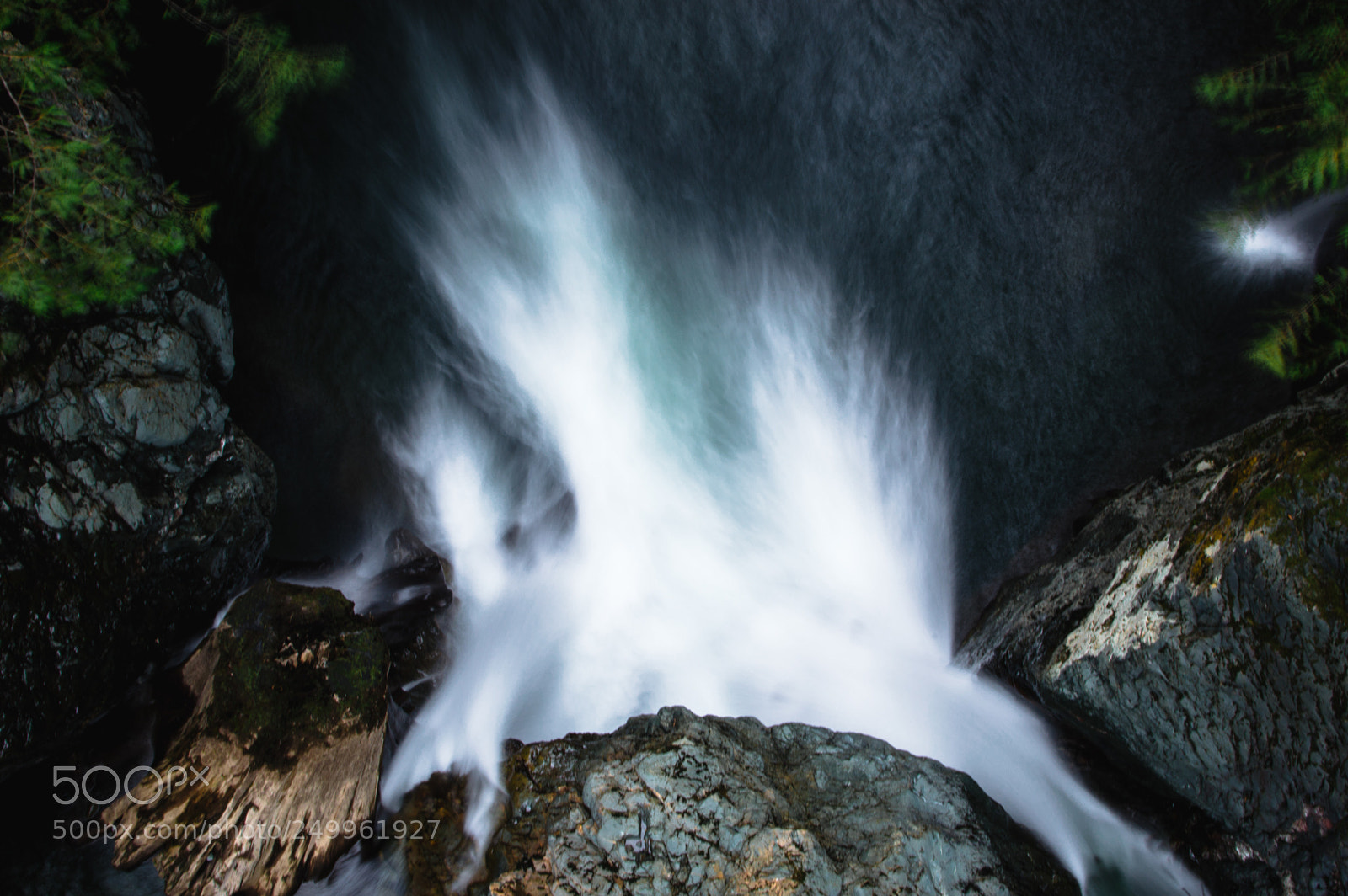 Nikon D3200 sample photo. Twin falls waterfall photography