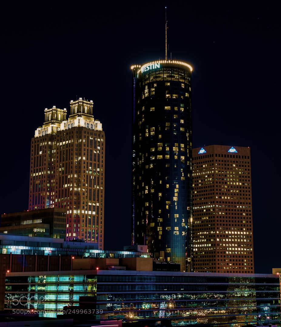 Sony a7R II sample photo. Triple towers photography