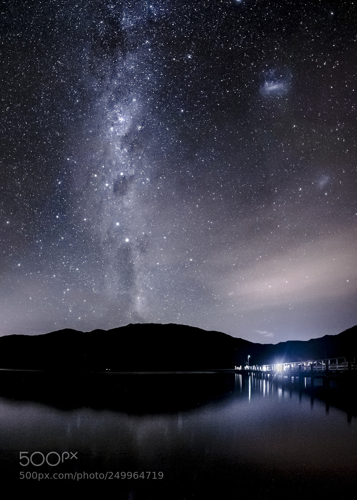 Nikon D700 sample photo. Anakiwa jetty milky way 2018 photography