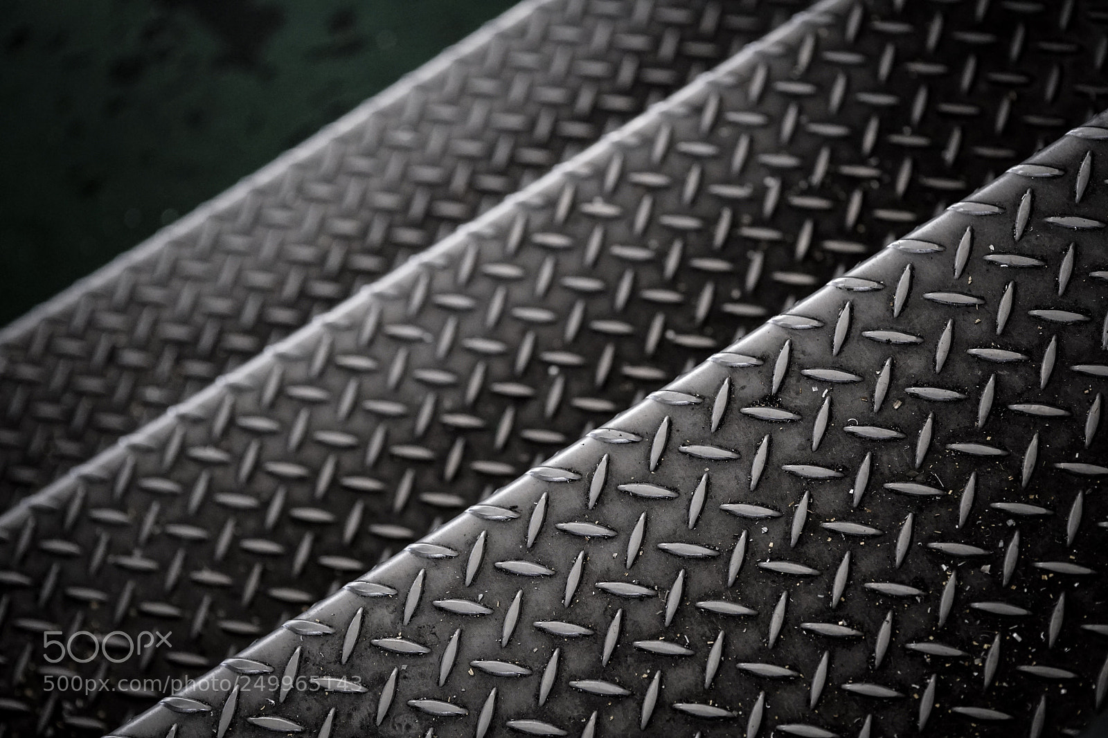 Sony a6500 sample photo. Metal steps photography