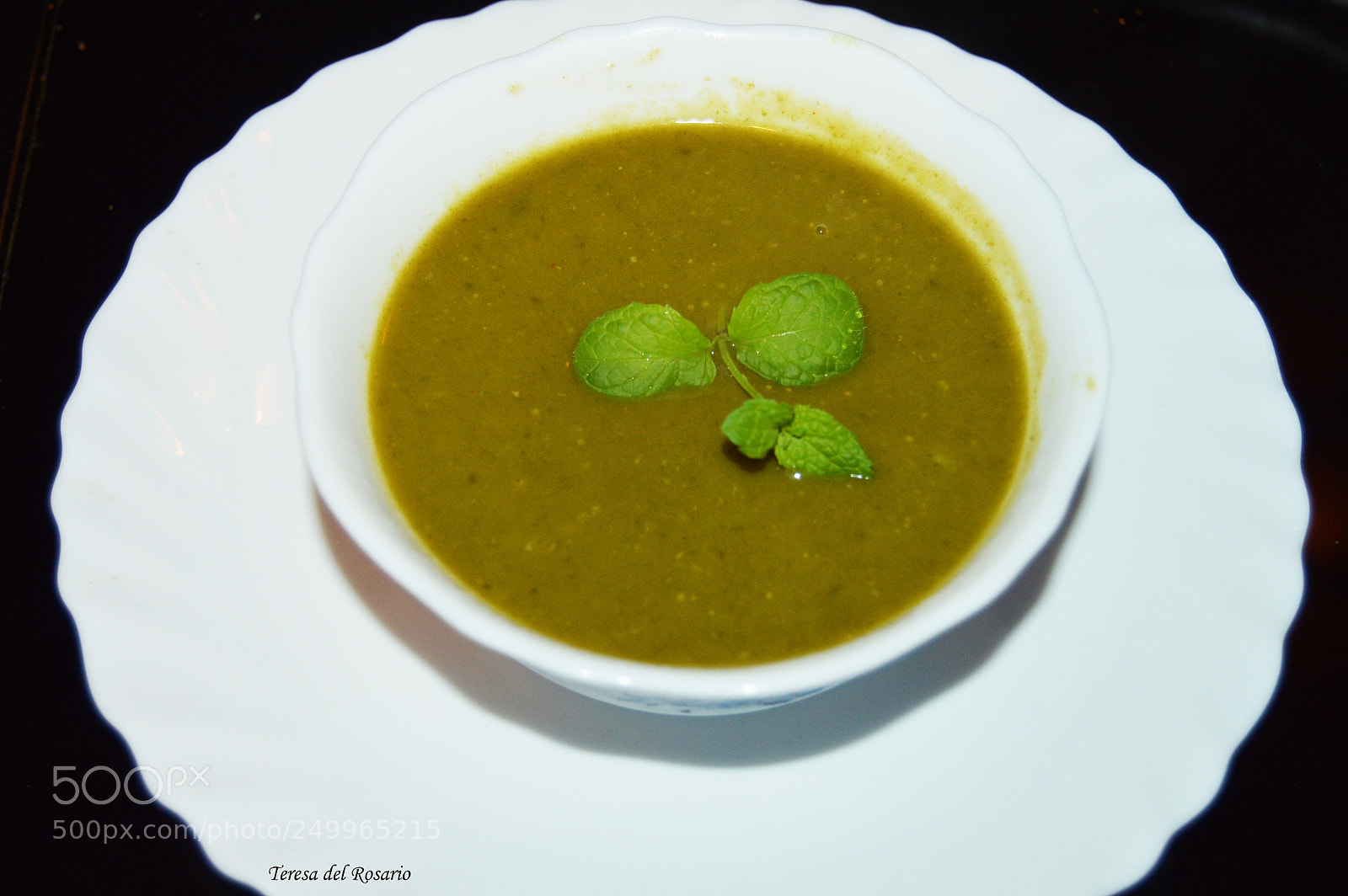 Nikon D3200 sample photo. Crema de acelgas photography
