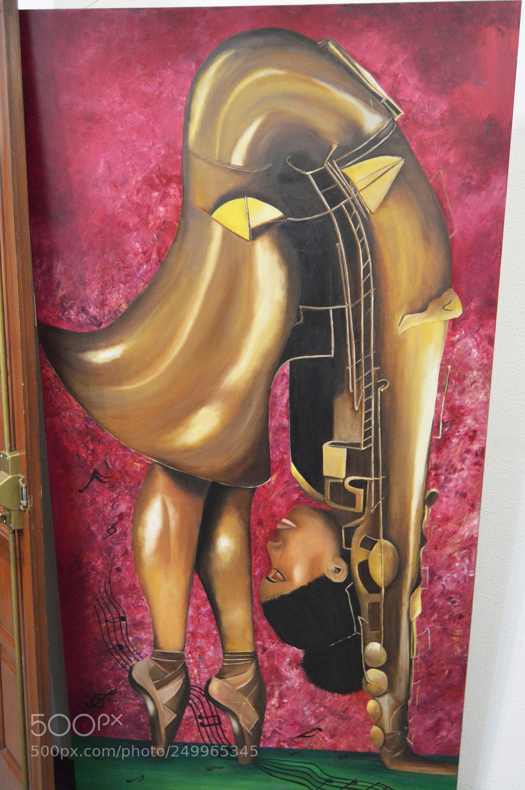Nikon D3200 sample photo. Pintura de mujer photography