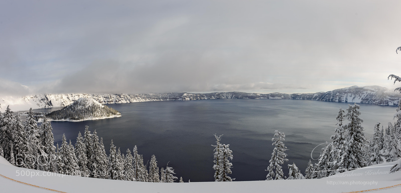 Nikon D610 sample photo. Crater lake photography