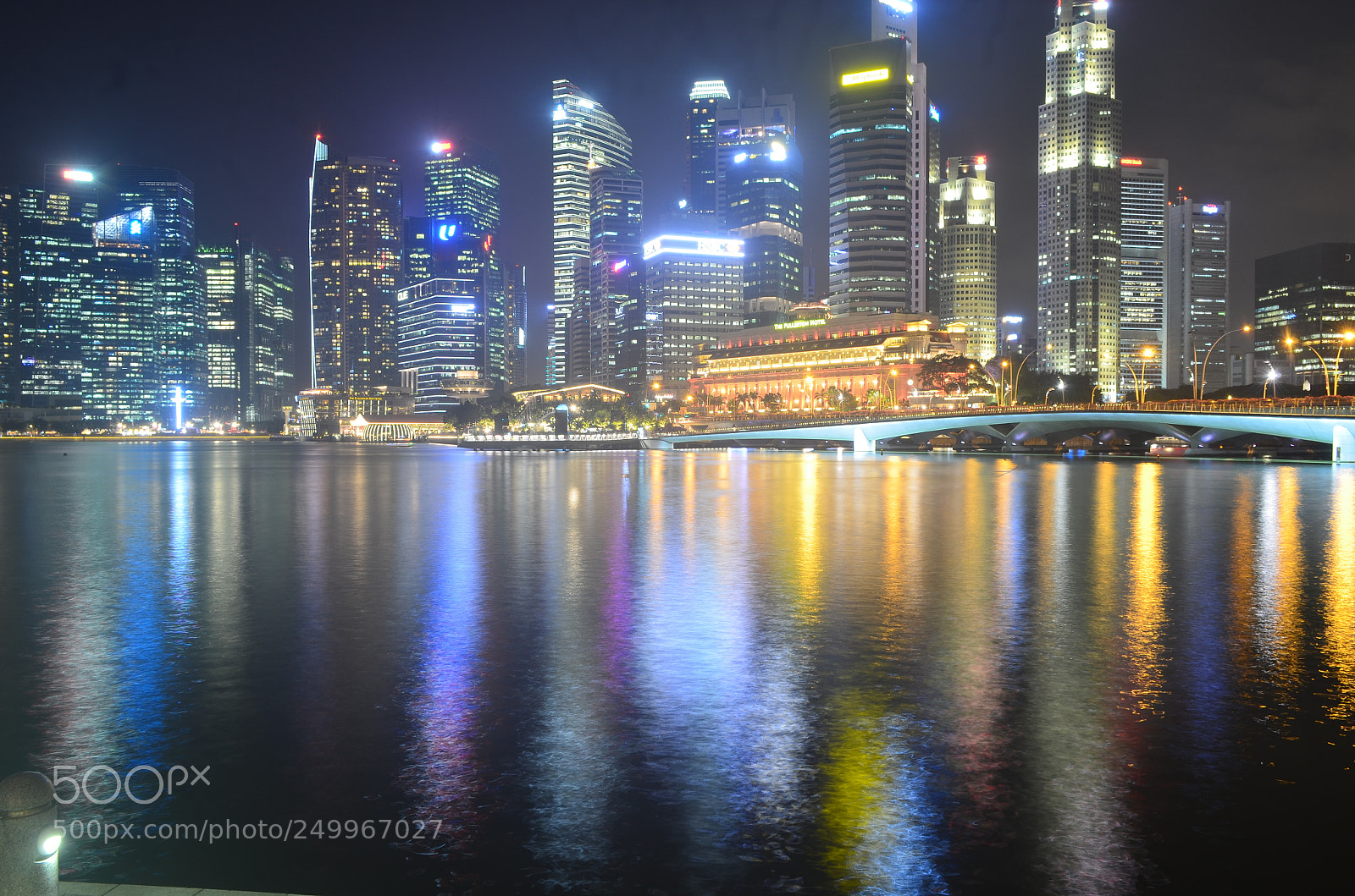 Nikon D5100 sample photo. Night in sg photography