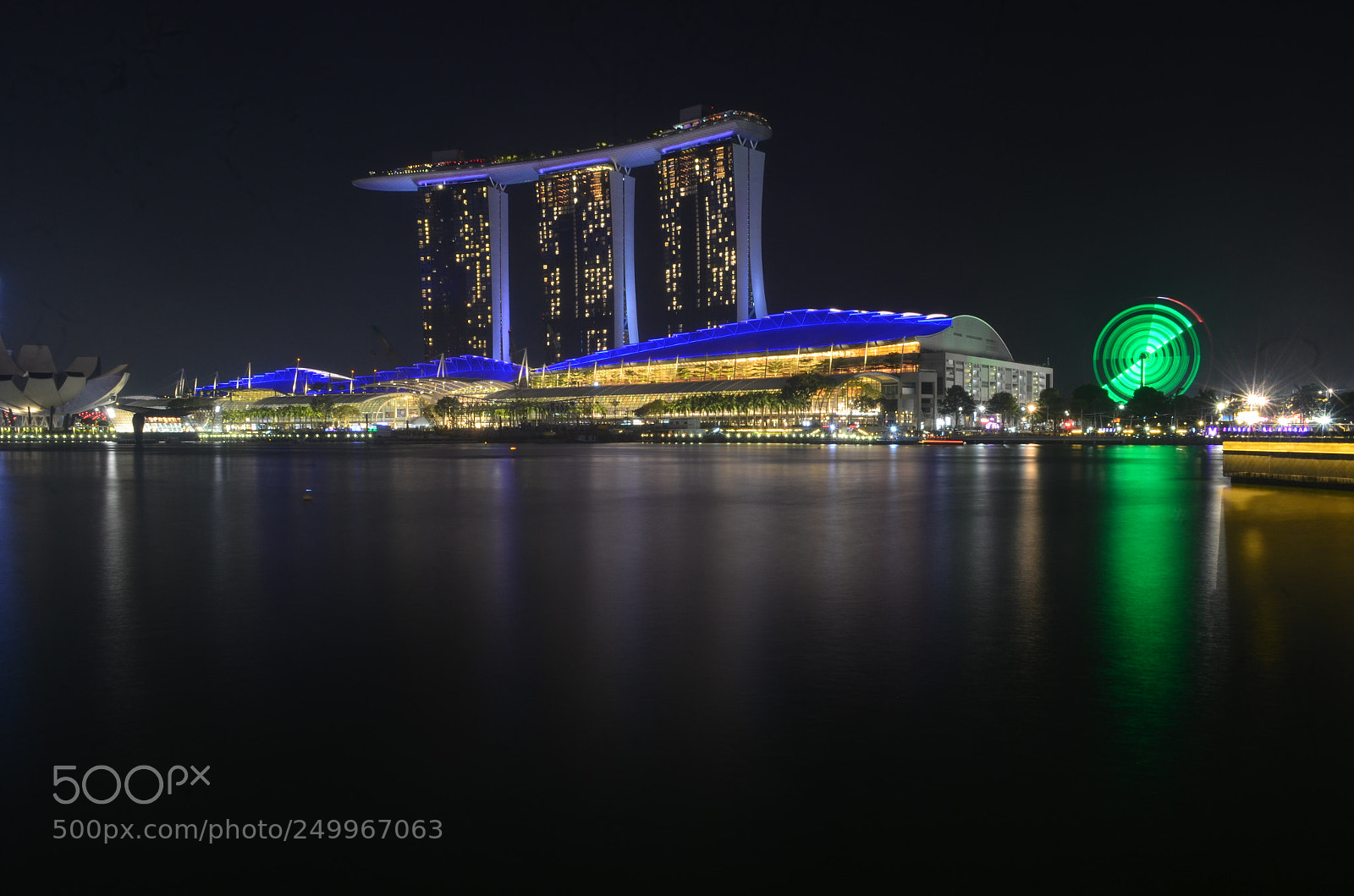 Nikon D5100 sample photo. Night in sg photography