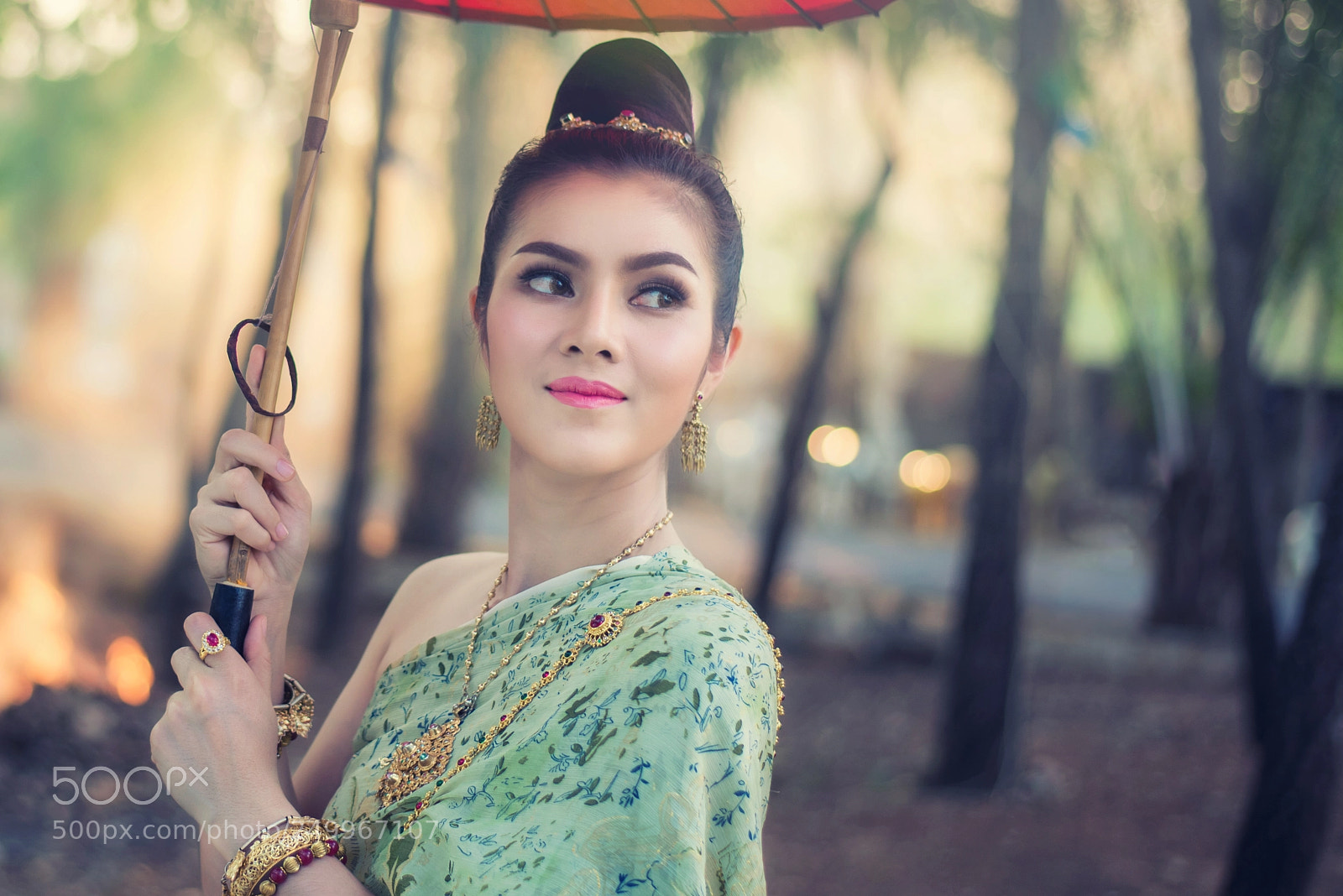 Nikon D600 sample photo. Beautiful woman in thai photography