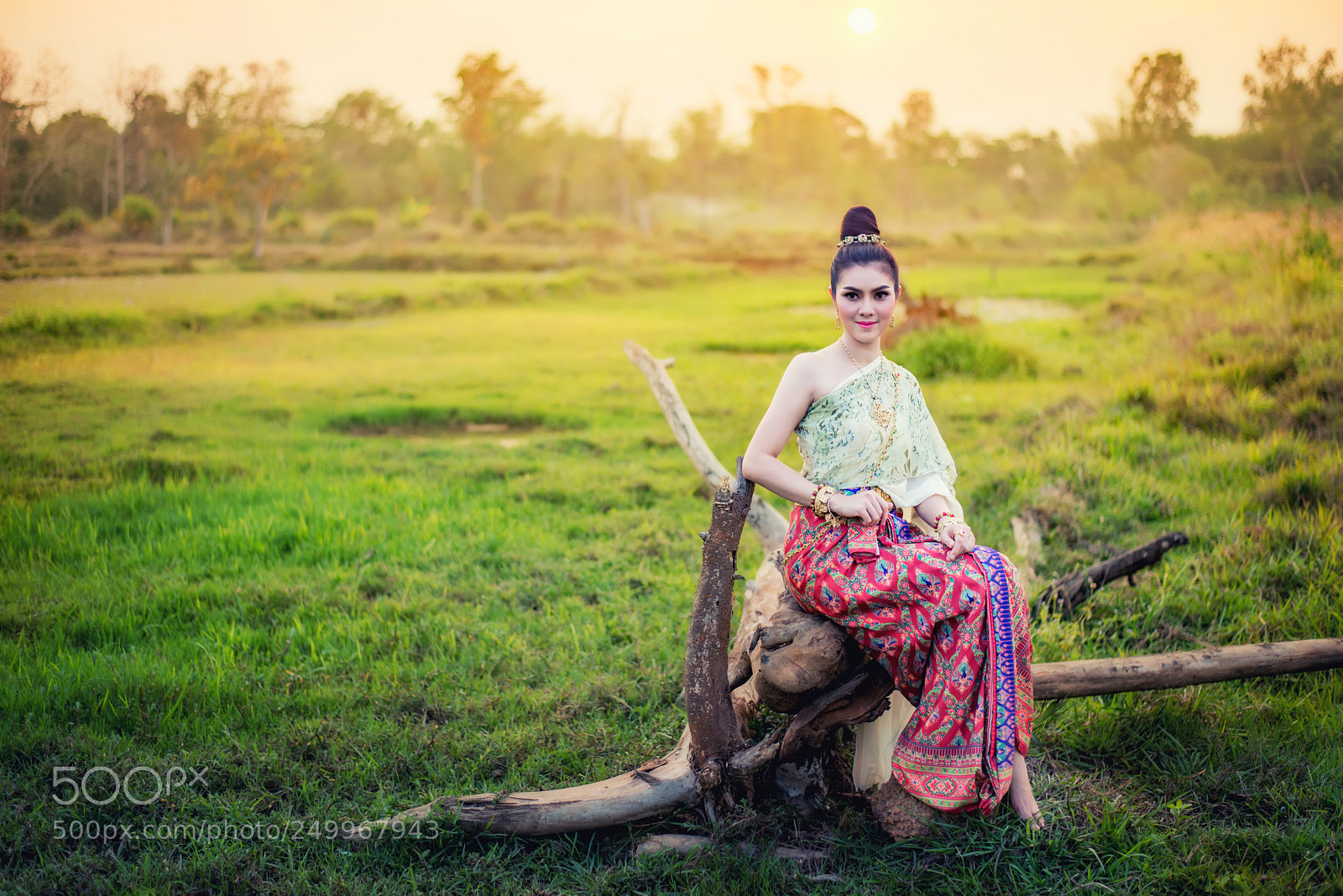 Nikon D600 sample photo. Beautiful woman in thai photography