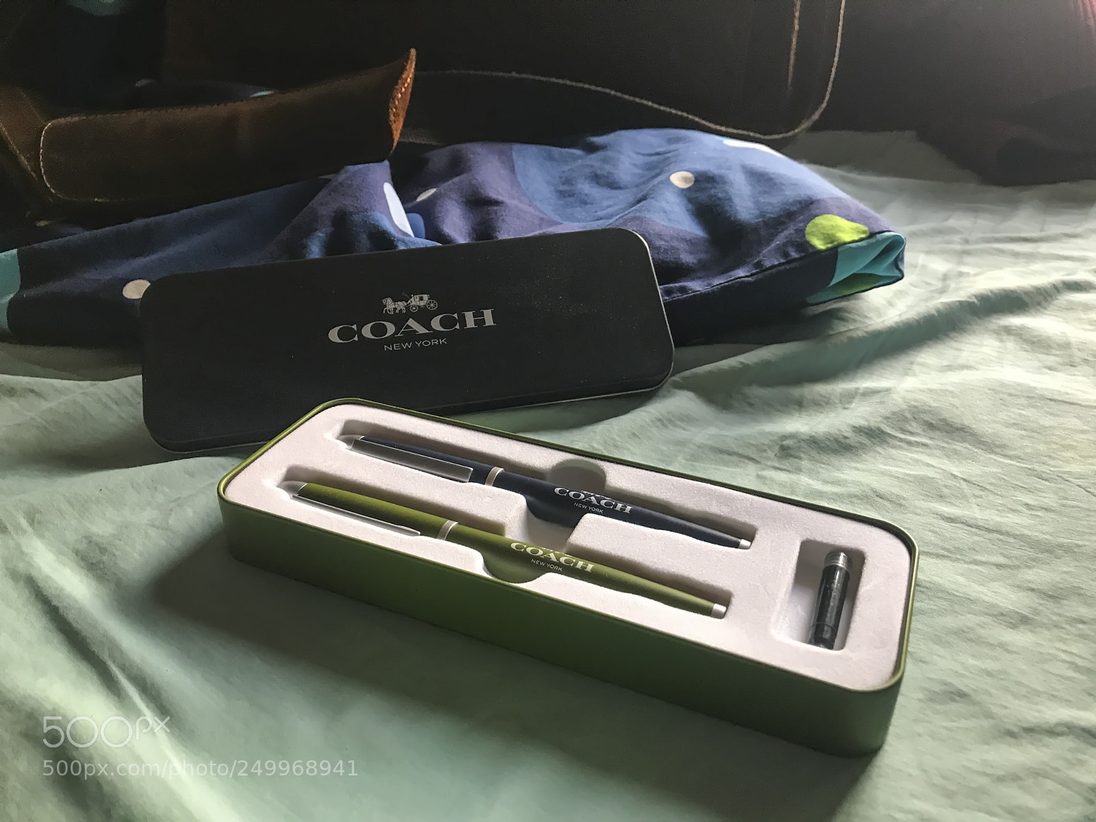 Apple iPhone 7 Plus sample photo. Coach special edition rollerball photography