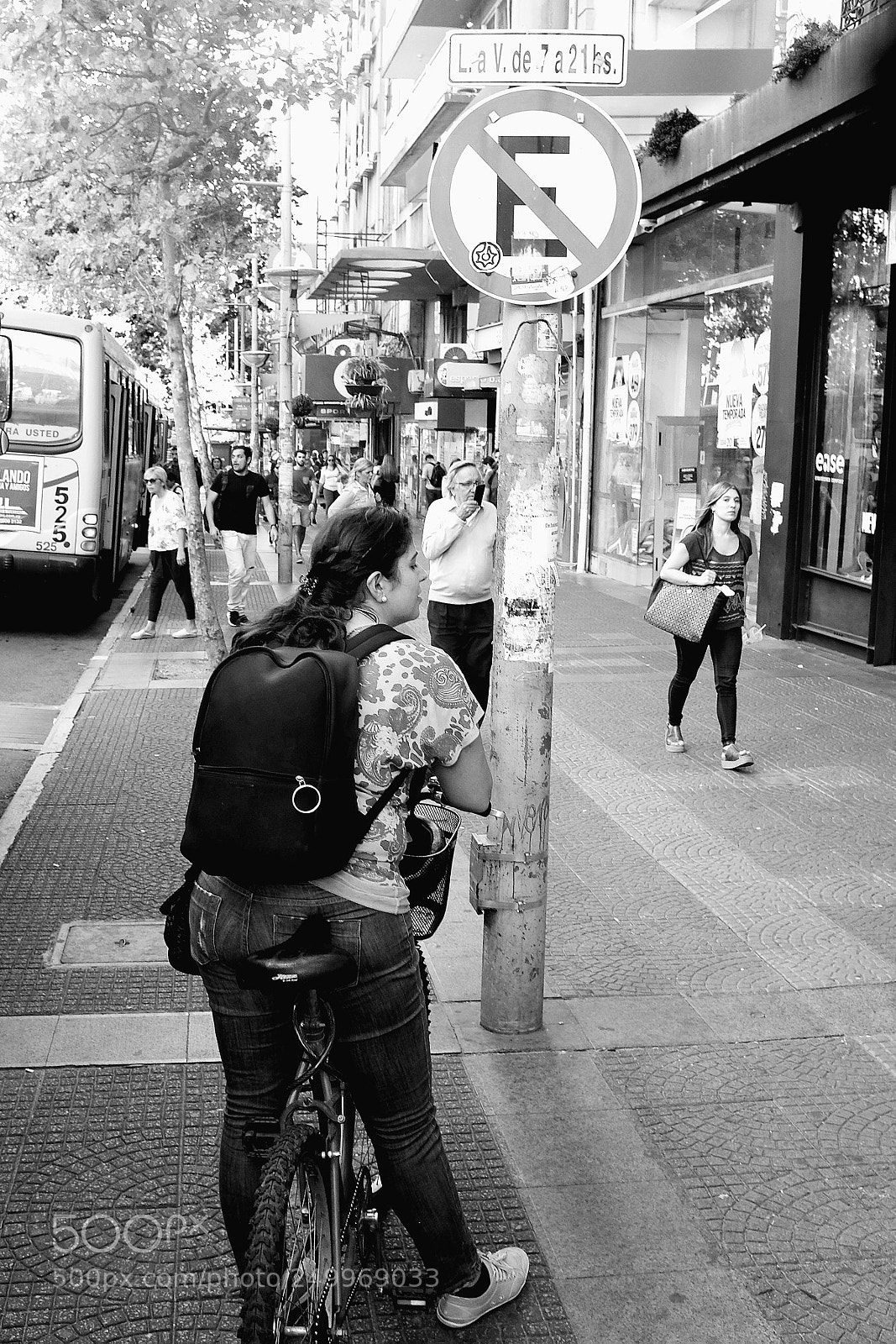 Fujifilm X100S sample photo. No estacionar ... photography