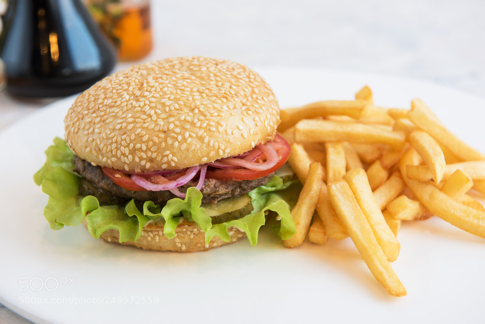 Nikon D810 sample photo. Big tasty burger photography